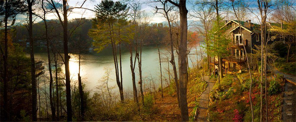 Lodge On Lake Lure Bagian luar foto