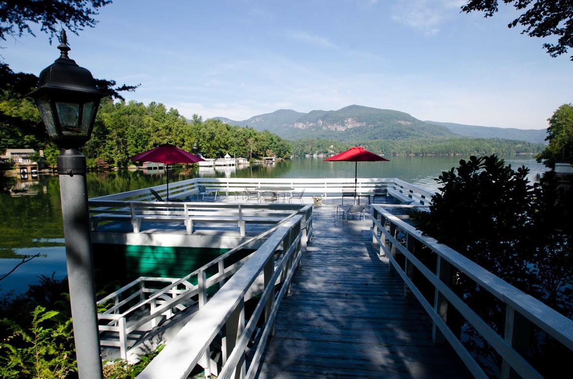 Lodge On Lake Lure Bagian luar foto